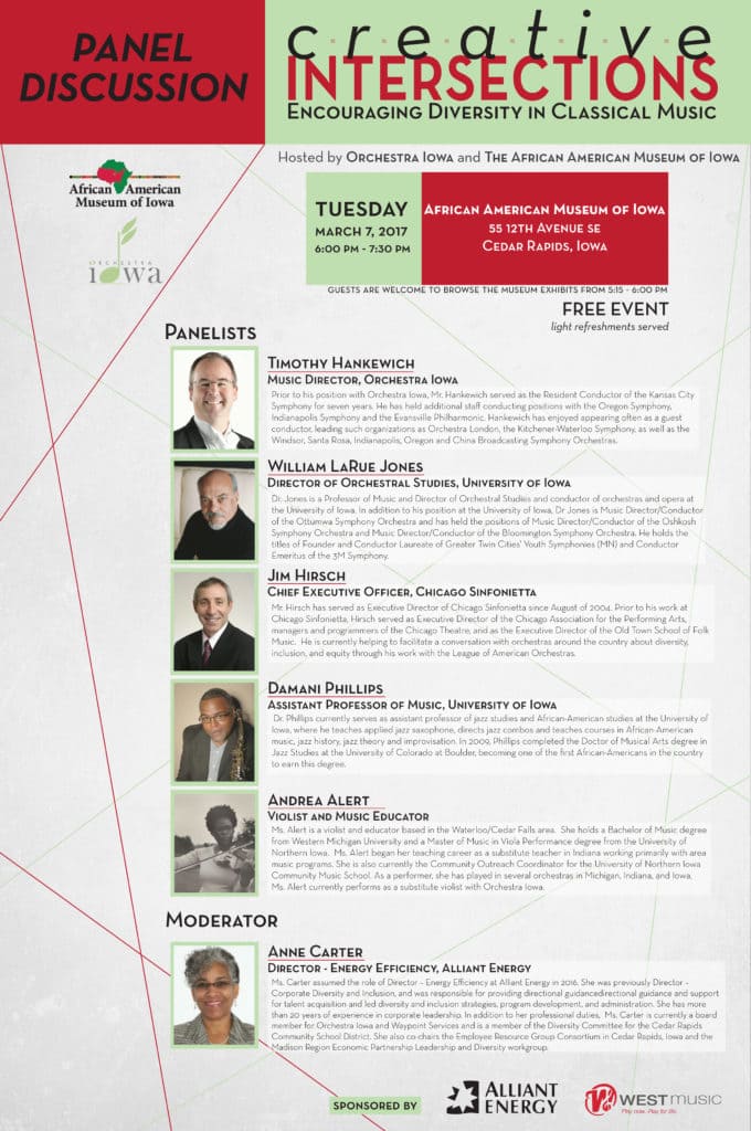 Orchestra Iowa Diversity Panel